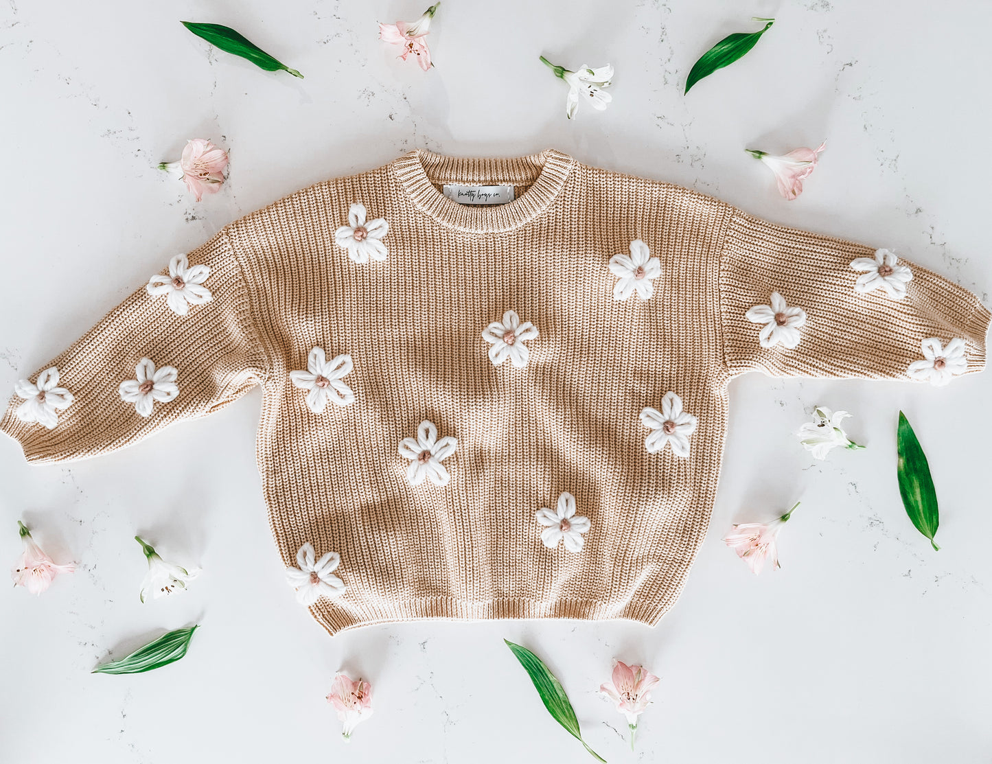Personalized Sweater in Cream